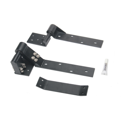 TSHY UPHILL HINGE – sada stoupacích pantů pro křídlové brány do svahu, kit spodní a horní pant